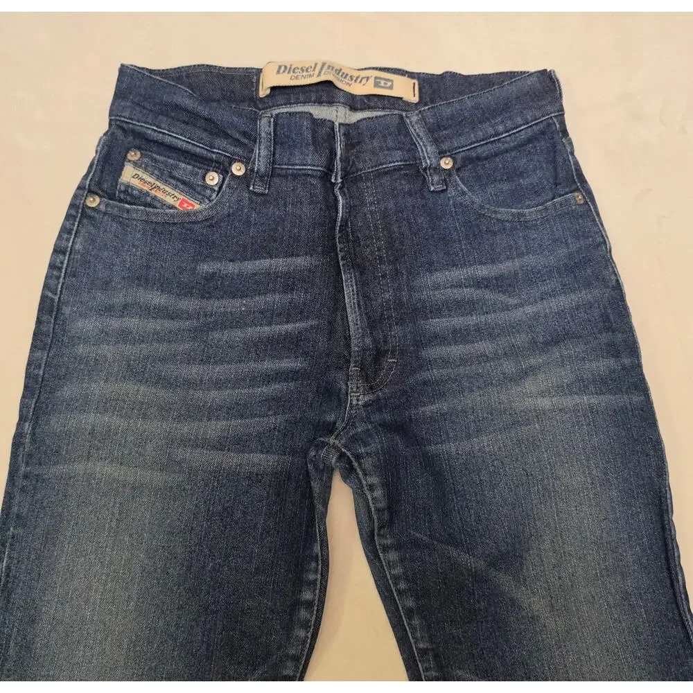 Diesel Fanker Straight-Leg Jeans – Dark Wash – Size 28
